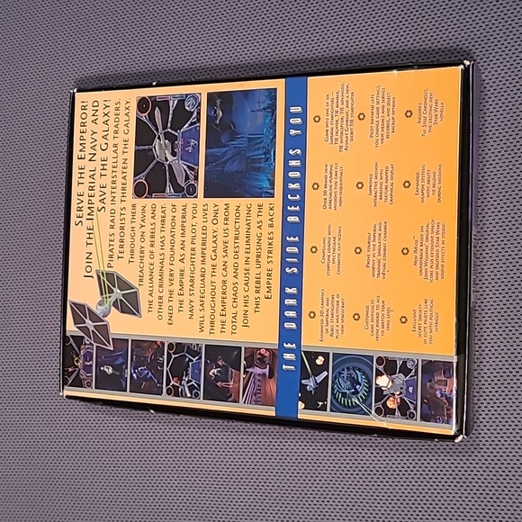 1994 Star Wars The Tie Fighter Computer Game 3.5" 1.44 MB Disks - Picture 14 of 15